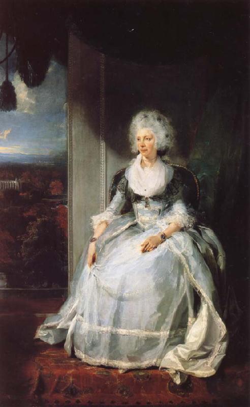 Sir Thomas Lawrence Queen Charlotte oil painting image